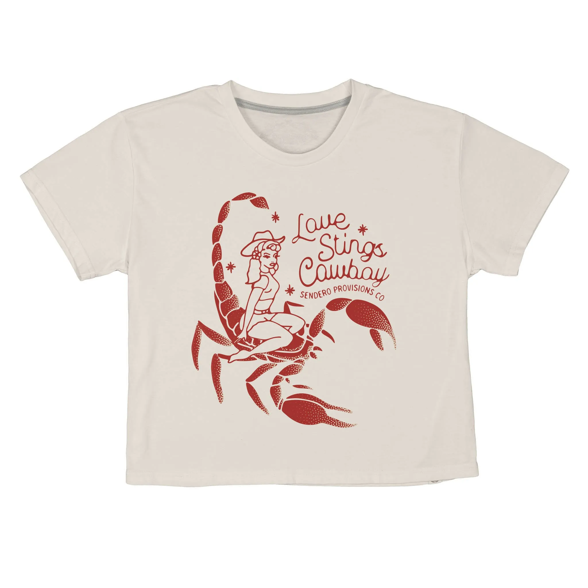 Love Stings Boxy Tee - Vintage White sold by Sendero Provisions CO product image thumbnail 4