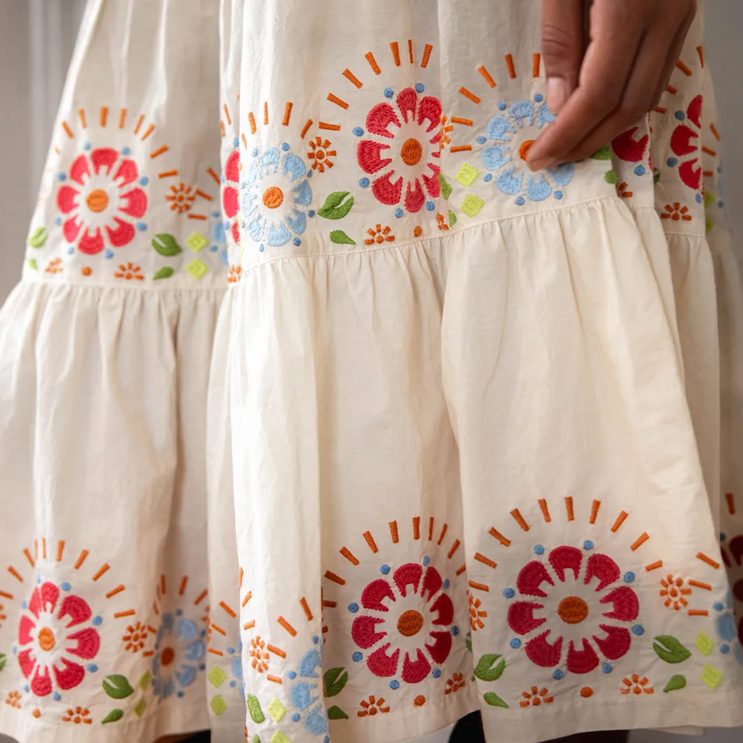 The Emilia Dress - Ivory sold by Sendero Provisions CO product image thumbnail 3