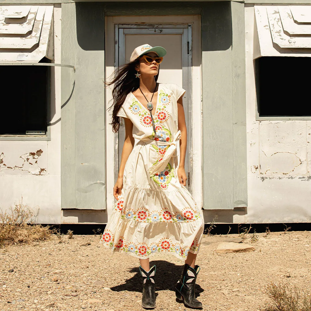 The Emilia Dress - Ivory sold by Sendero Provisions CO product image thumbnail 2