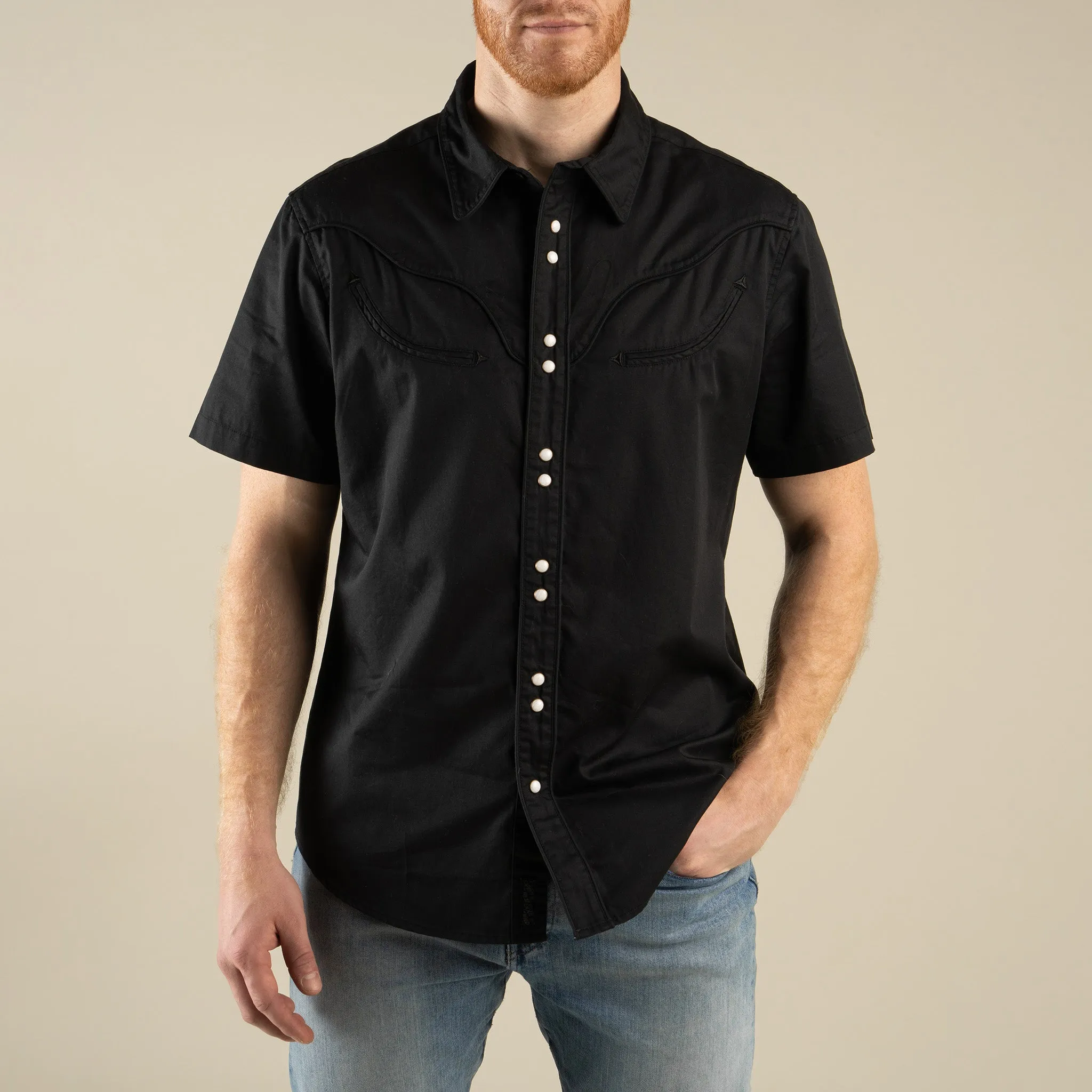 The Prescott Western Shirt - Black sold by Sendero Provisions CO product image thumbnail 3