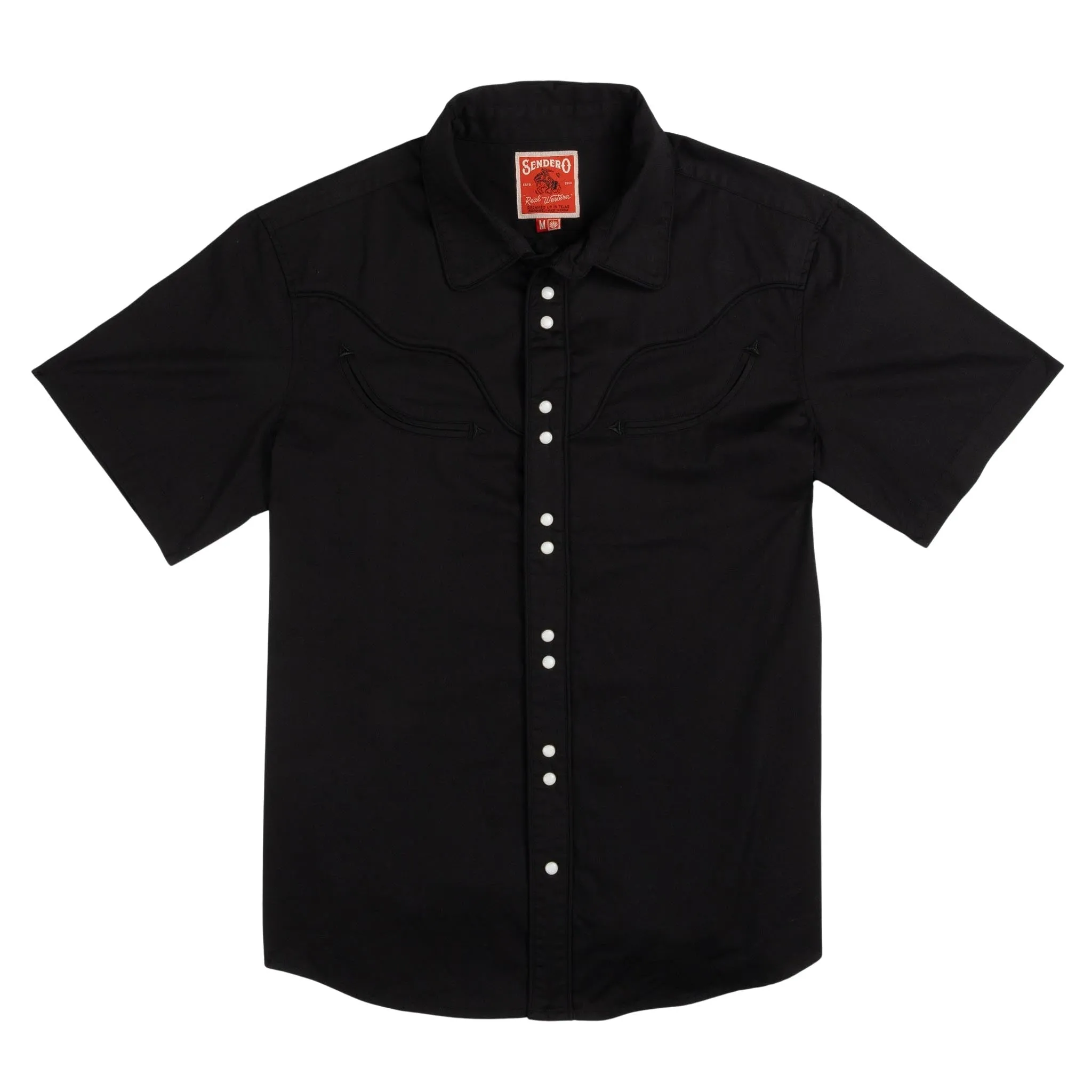 The Prescott Western Shirt - Black sold by Sendero Provisions CO