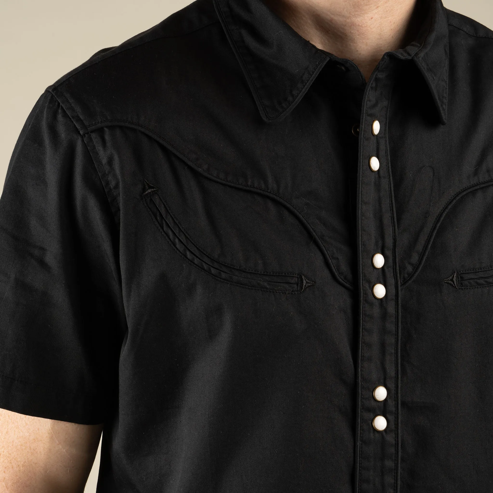 The Prescott Western Shirt - Black sold by Sendero Provisions CO product image thumbnail 5