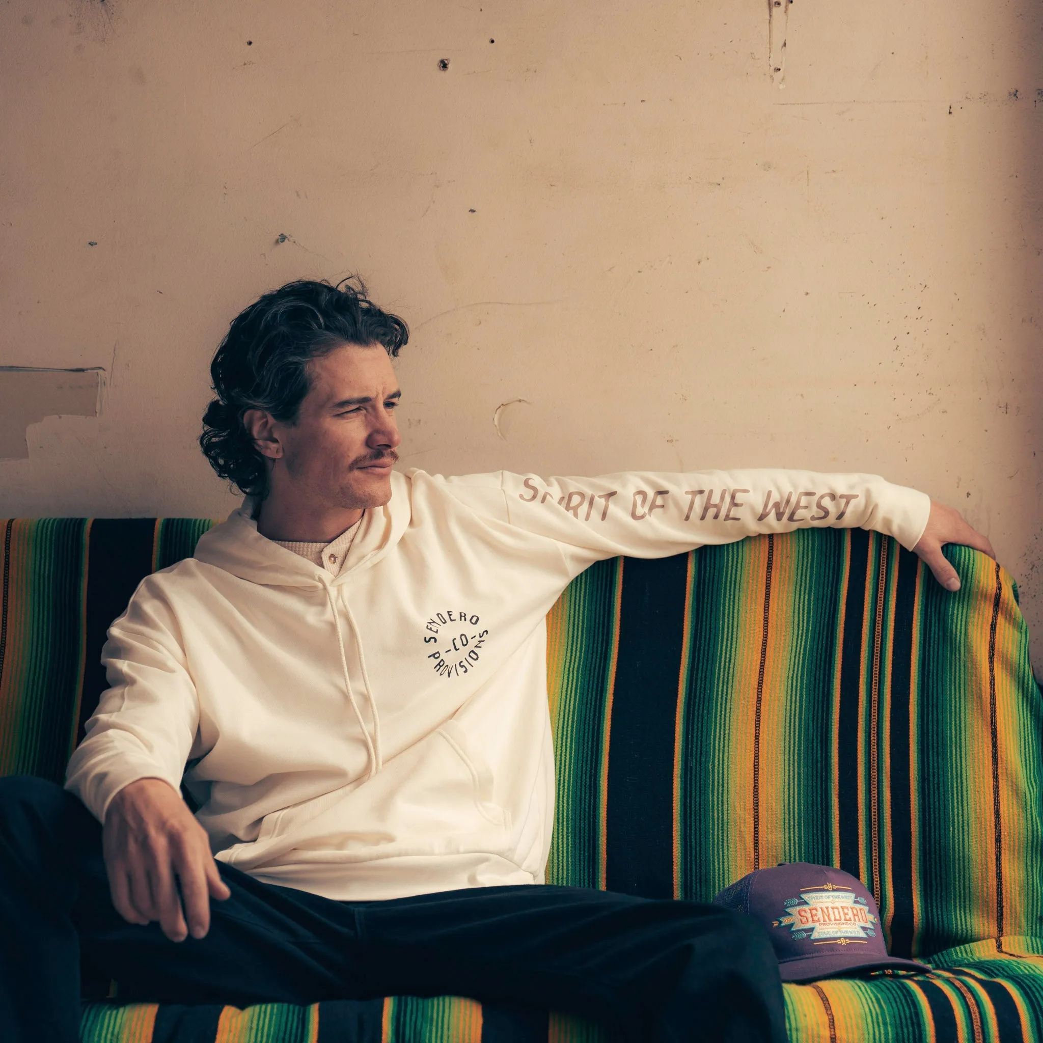 Never was a Horse Hoodie - Vintage White sold by Sendero Provisions CO product image thumbnail 5