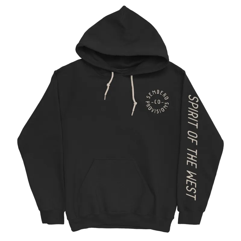 Never Was a Horse Hoodie - Black made by Sendero Provisions CO