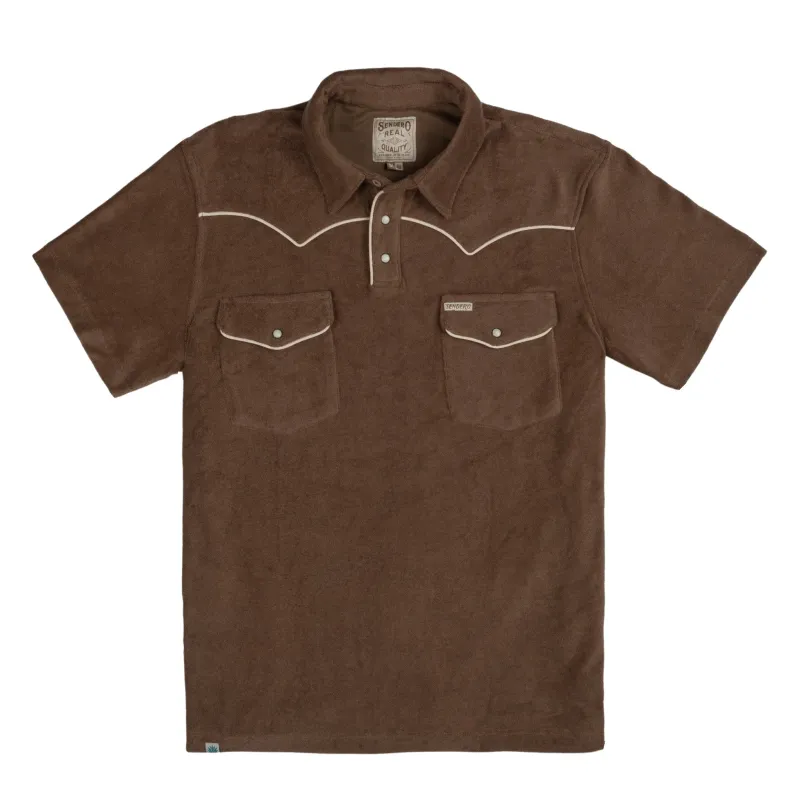 Cantina Terry Polo - Light Brown made by Sendero Provisions CO