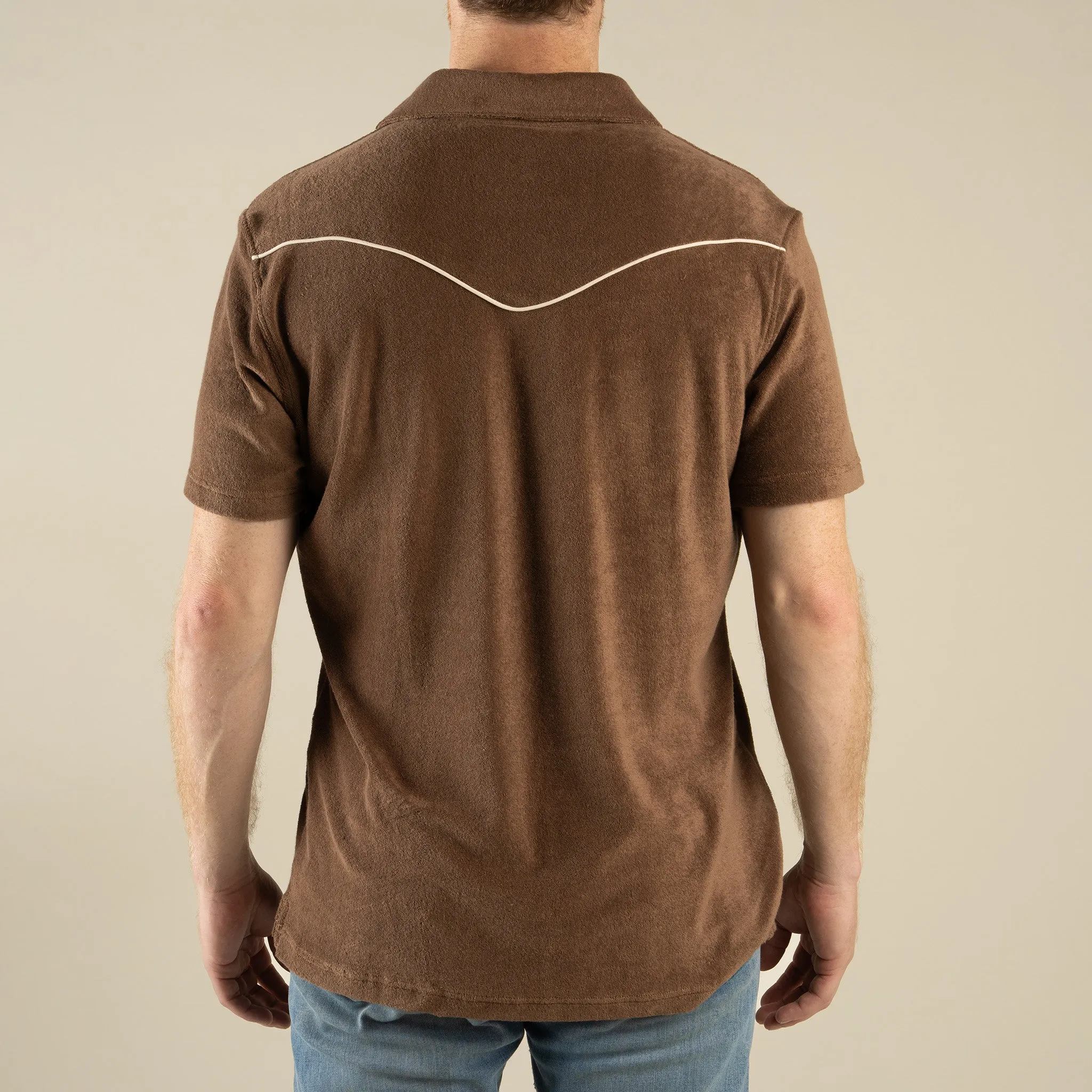 Cantina Terry Polo - Light Brown sold by Sendero Provisions CO product image thumbnail 4