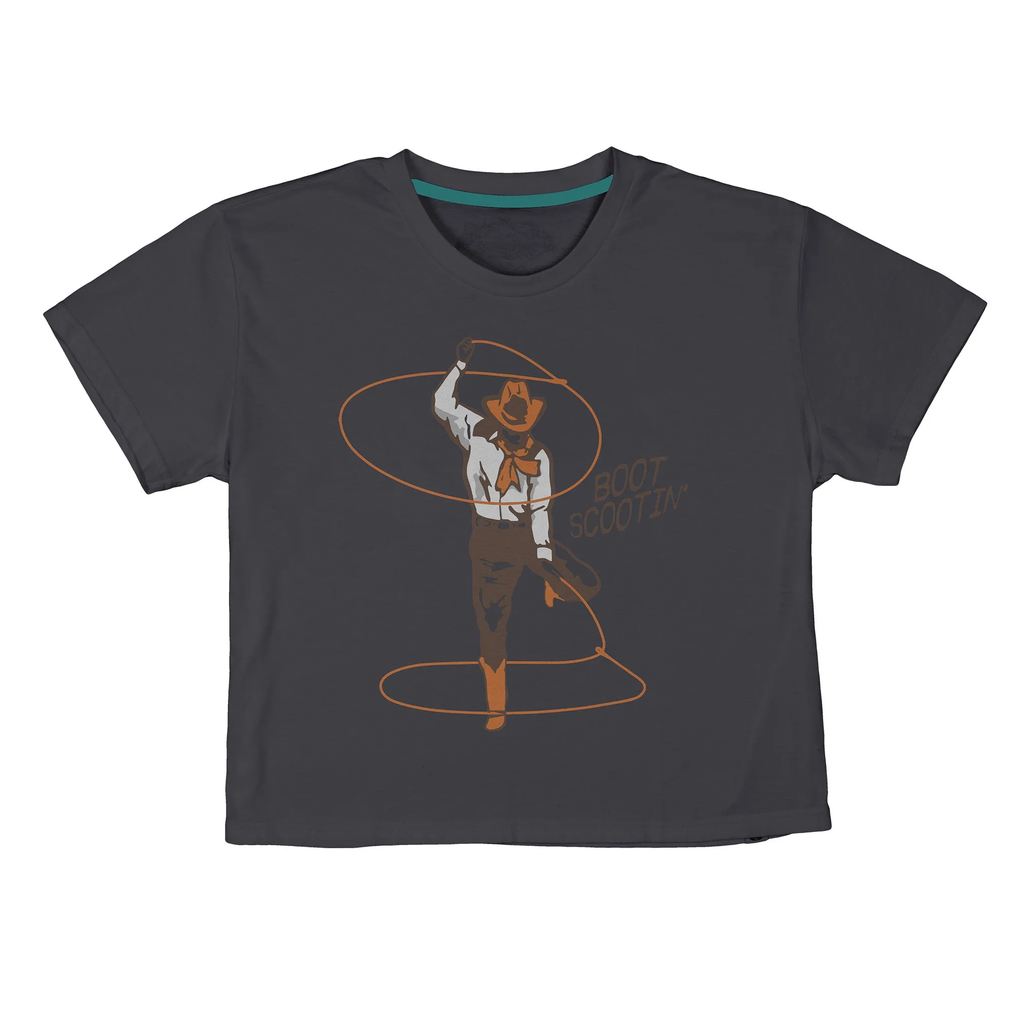 Boot Scootin' Boxy Tee - Vintage Black sold by Sendero Provisions CO product image thumbnail 2
