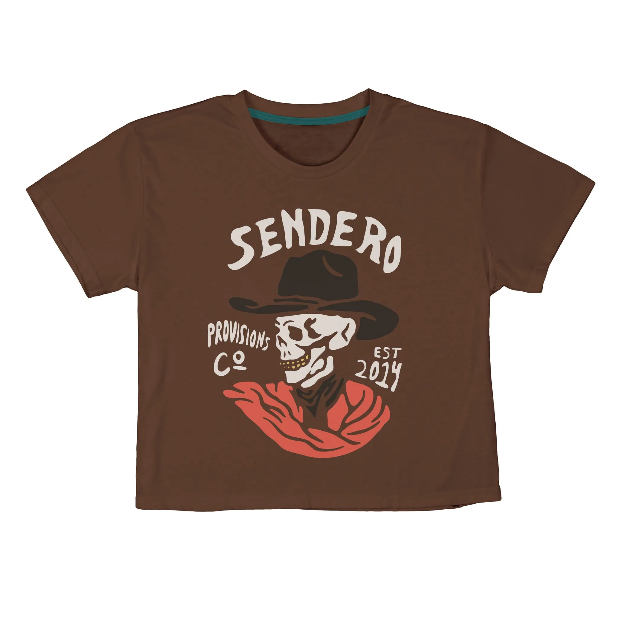 Quitado Boxy Tee - Light Brown sold by Sendero Provisions CO product image thumbnail 3