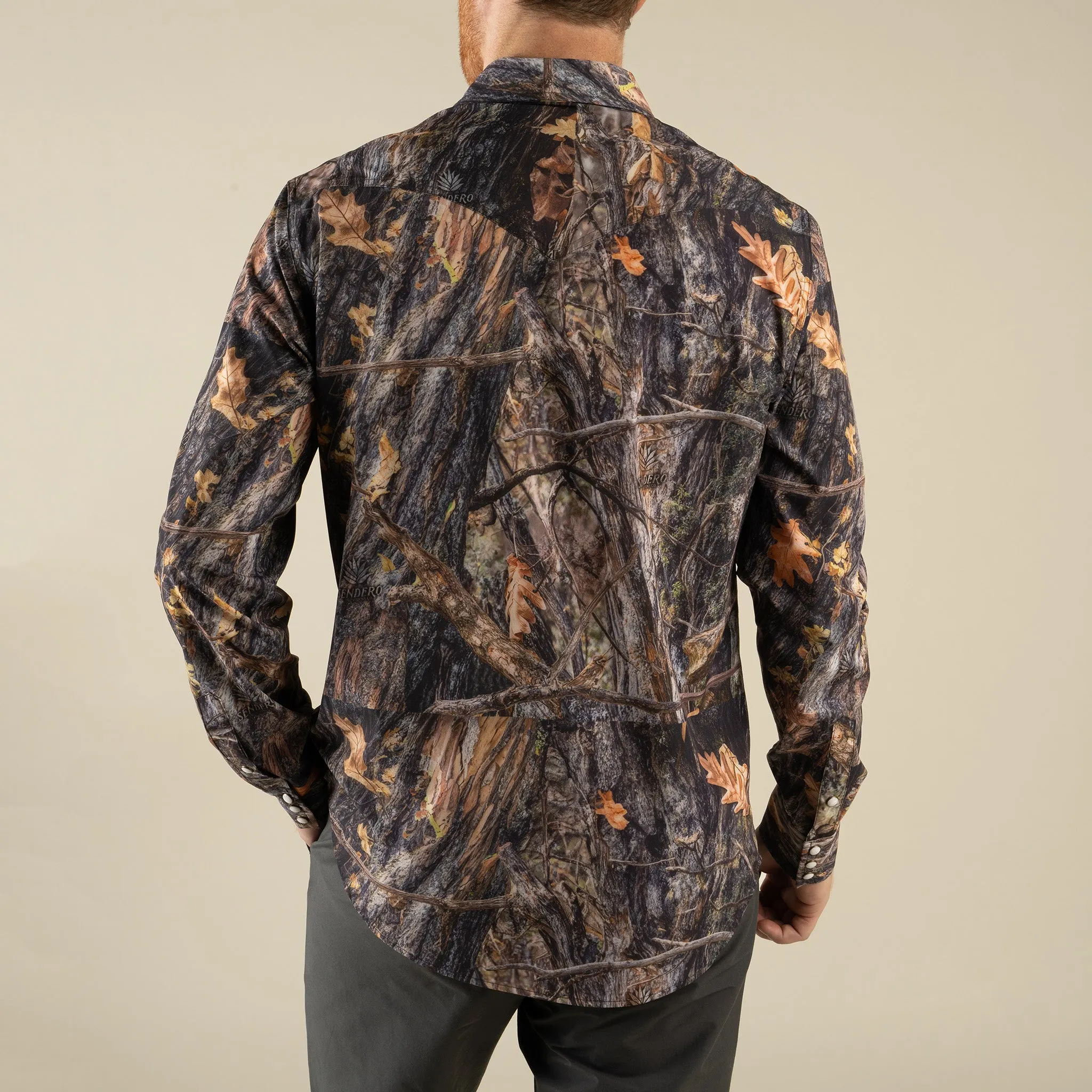 Confluence Tech Long Sleeve Shirt - Will Tree Camo sold by Sendero Provisions CO product image thumbnail 4