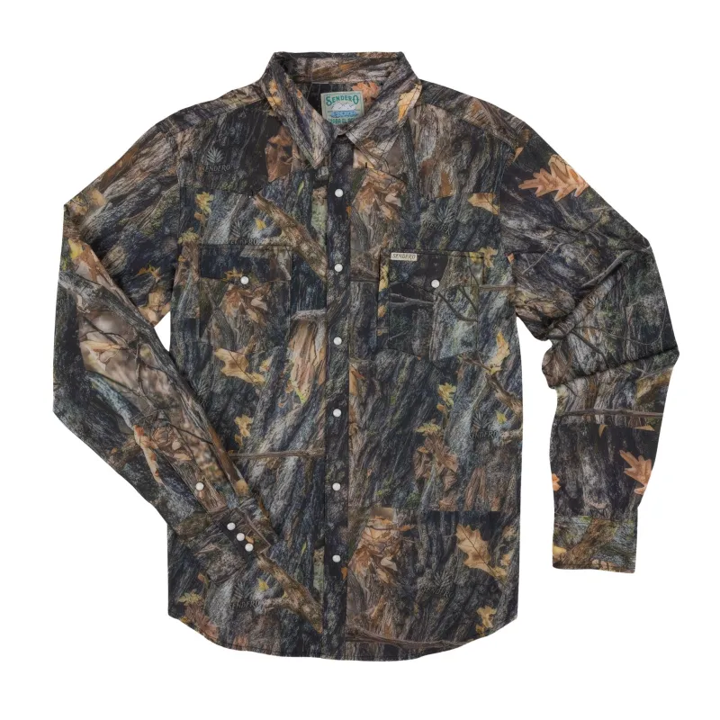 Confluence Tech Long Sleeve Shirt - Will Tree Camo made by Sendero Provisions CO