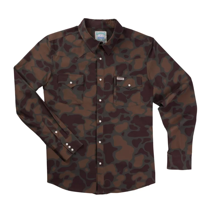 Confluence Tech Shirt - Forest Camo made by Sendero Provisions CO