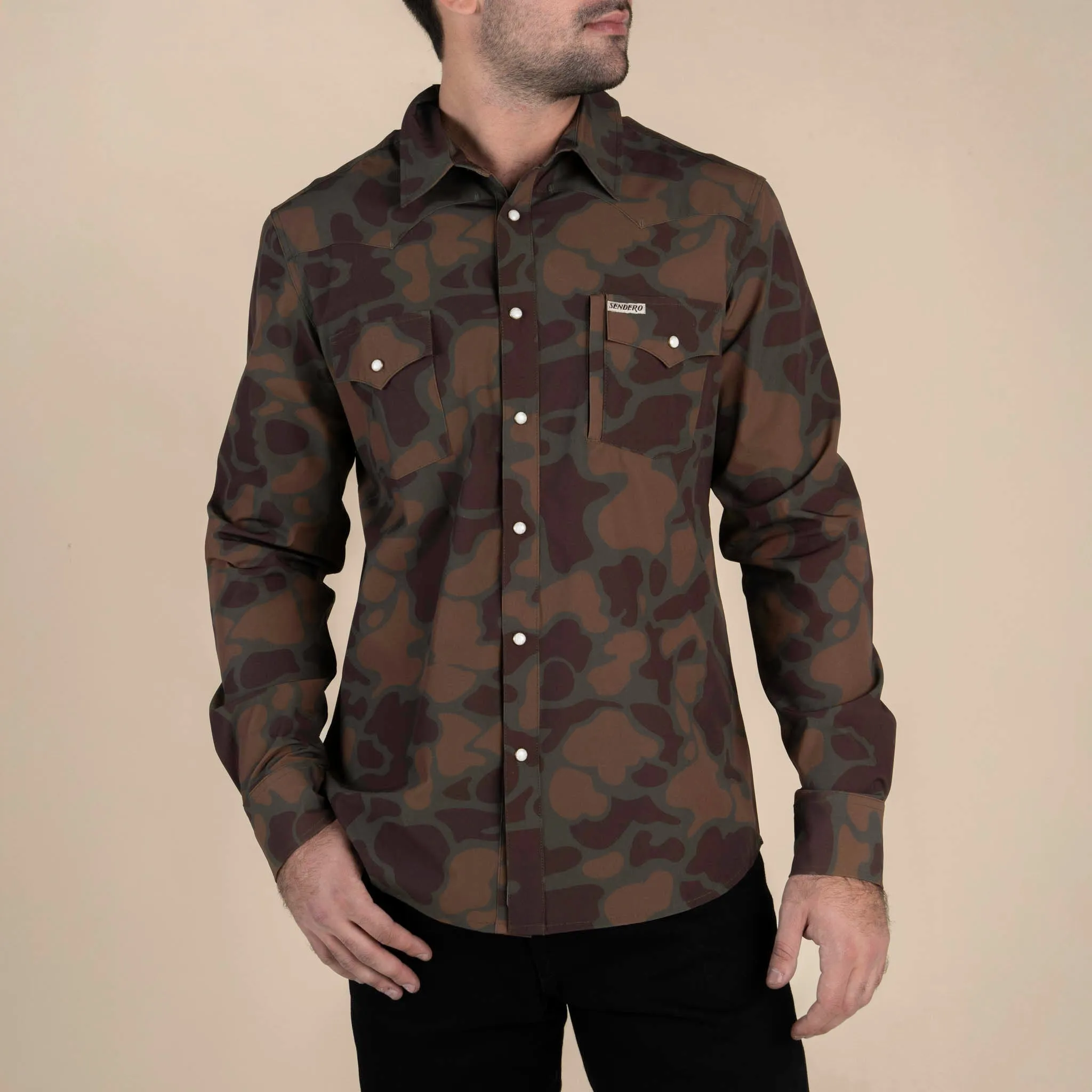 Confluence Tech Shirt - Forest Camo sold by Sendero Provisions CO product image thumbnail 2