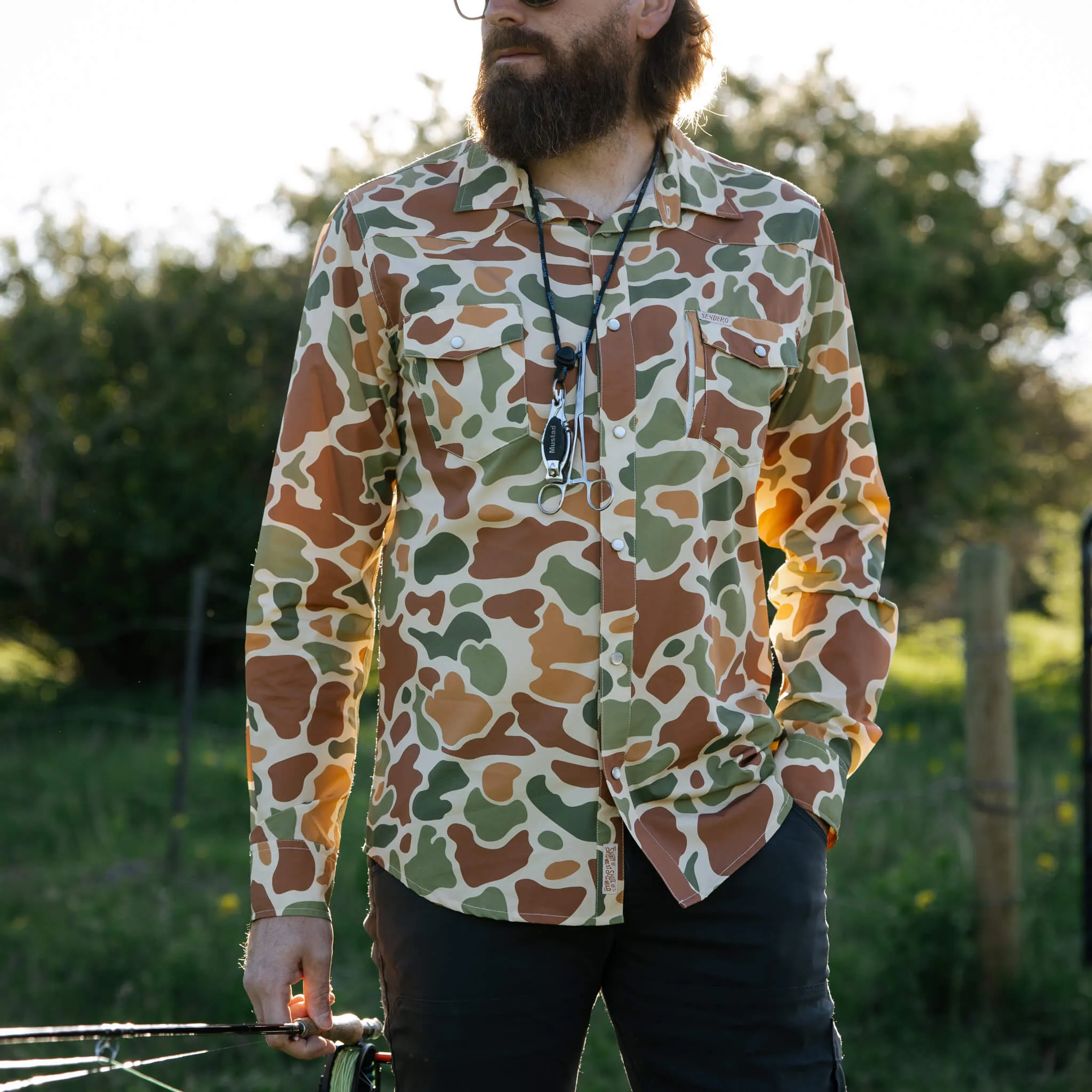 Confluence Tech Shirt - Field Camo sold by Sendero Provisions CO product image thumbnail 3