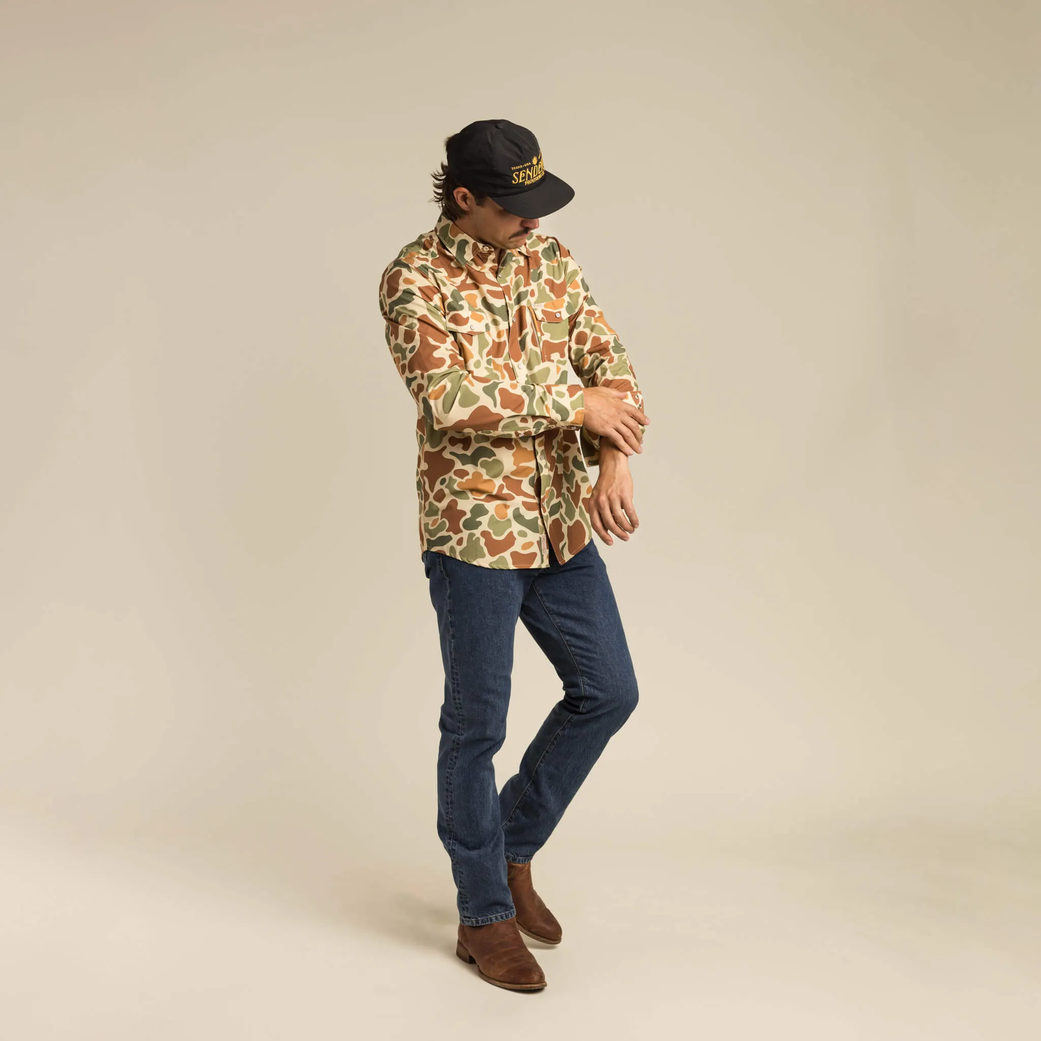 Confluence Tech Shirt - Field Camo sold by Sendero Provisions CO product image thumbnail 2