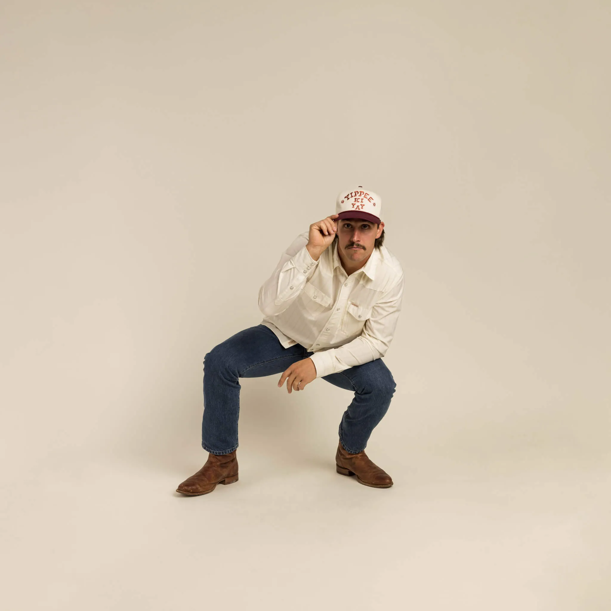 Confluence Tech Shirt - Vintage White/Khaki sold by Sendero Provisions CO product image thumbnail 3