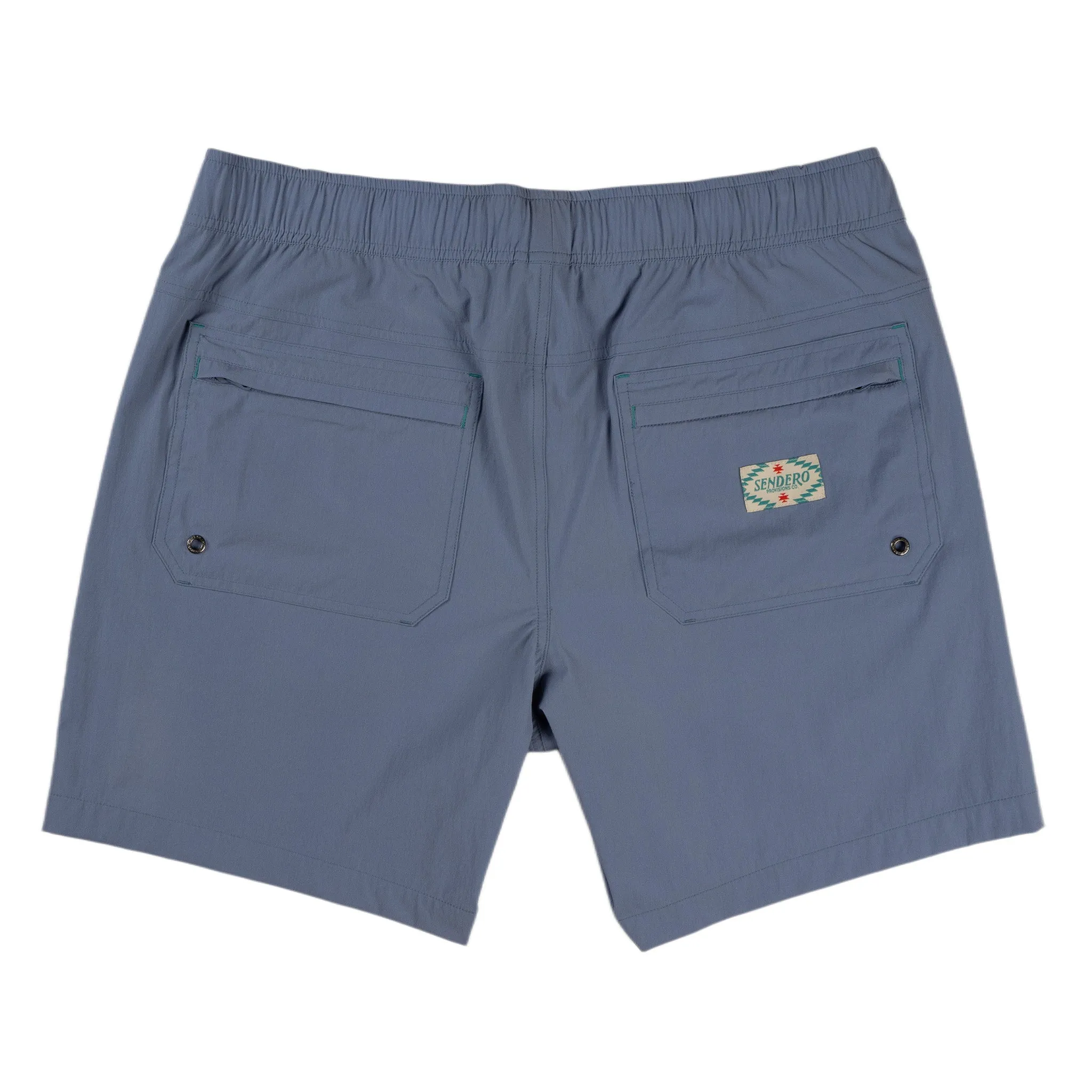 Bajada Hybrid Shorts - Rio Blue sold by Sendero Provisions CO product image thumbnail 5