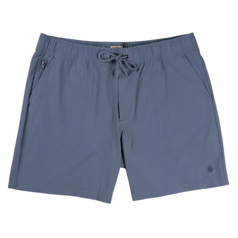 Bajada Hybrid Shorts - Rio Blue made by Sendero Provisions CO