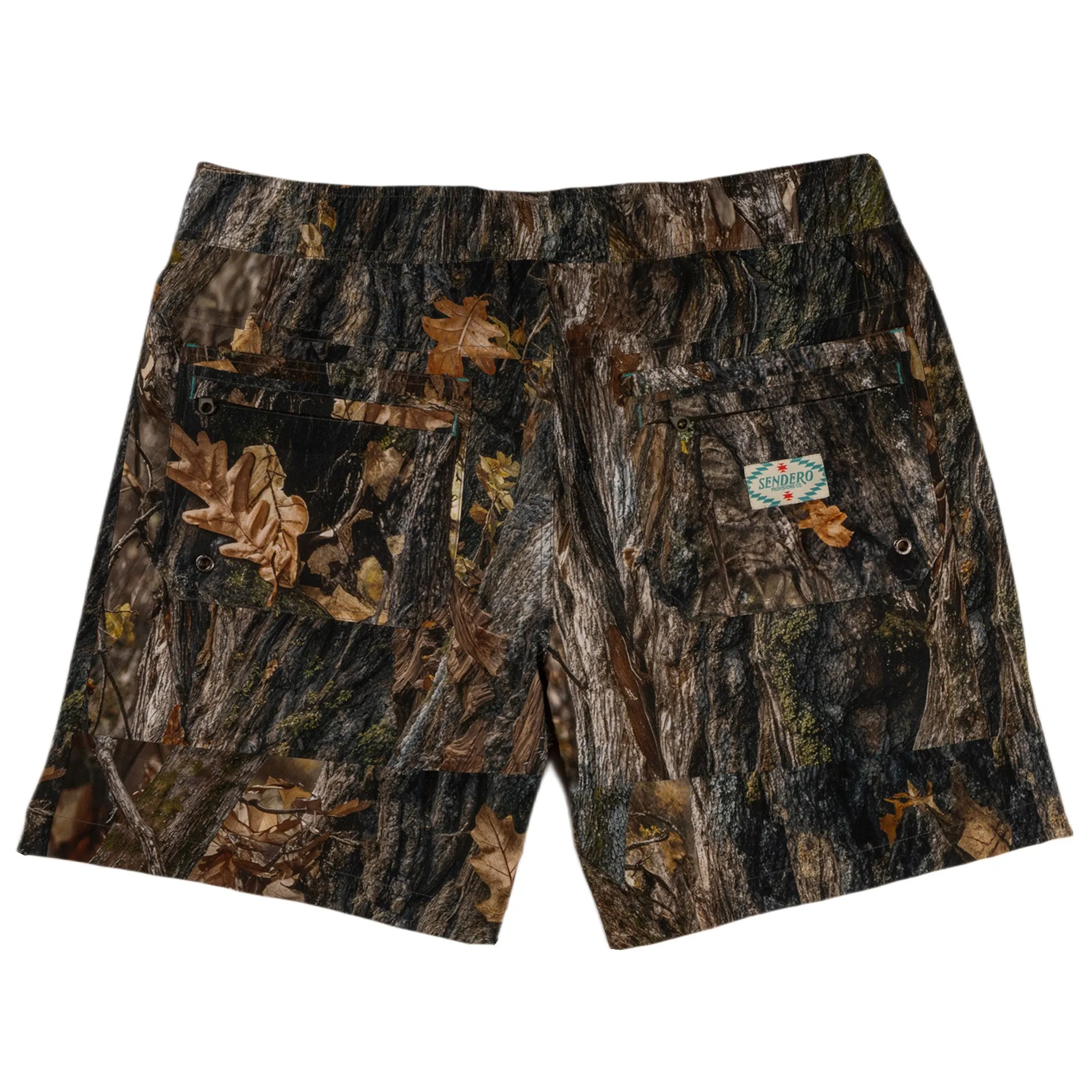 Bajada Hybrid Shorts - Will Tree Camo sold by Sendero Provisions CO product image thumbnail 5