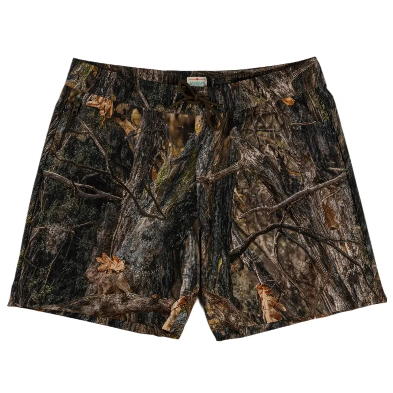 Bajada Hybrid Shorts - Will Tree Camo made by Sendero Provisions CO
