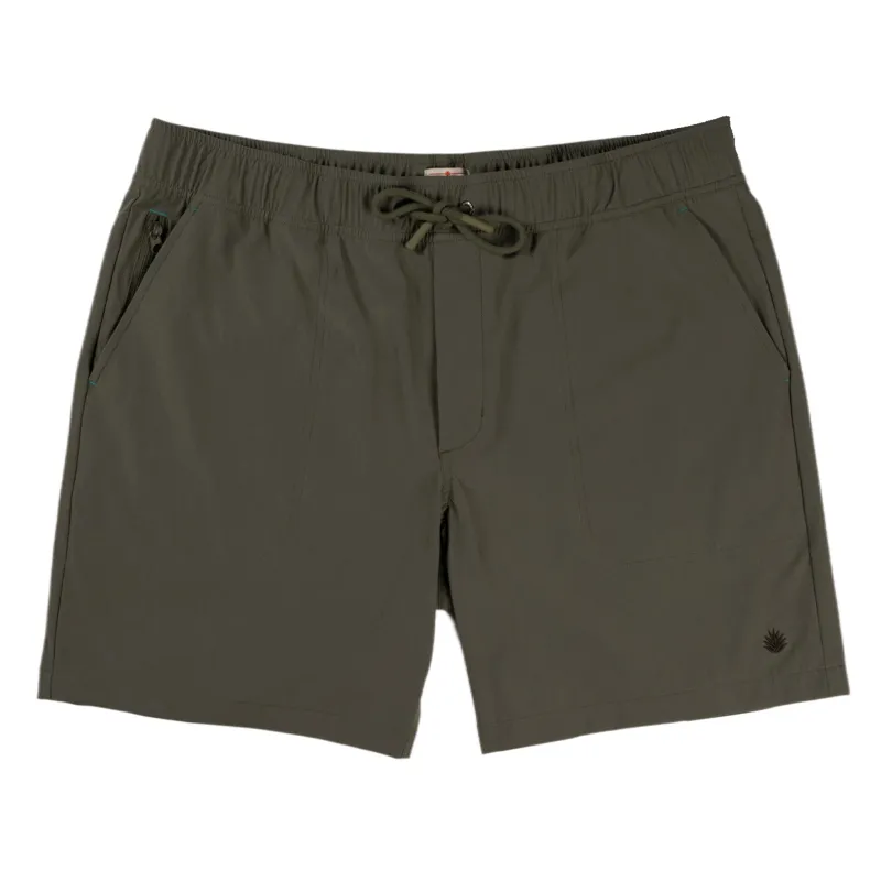 Bajada Hybrid Short - San Juan Green made by Sendero Provisions CO