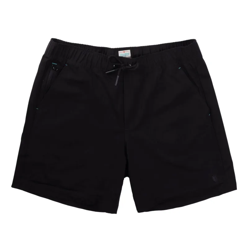 Bajada Hybrid Shorts - Black made by Sendero Provisions CO