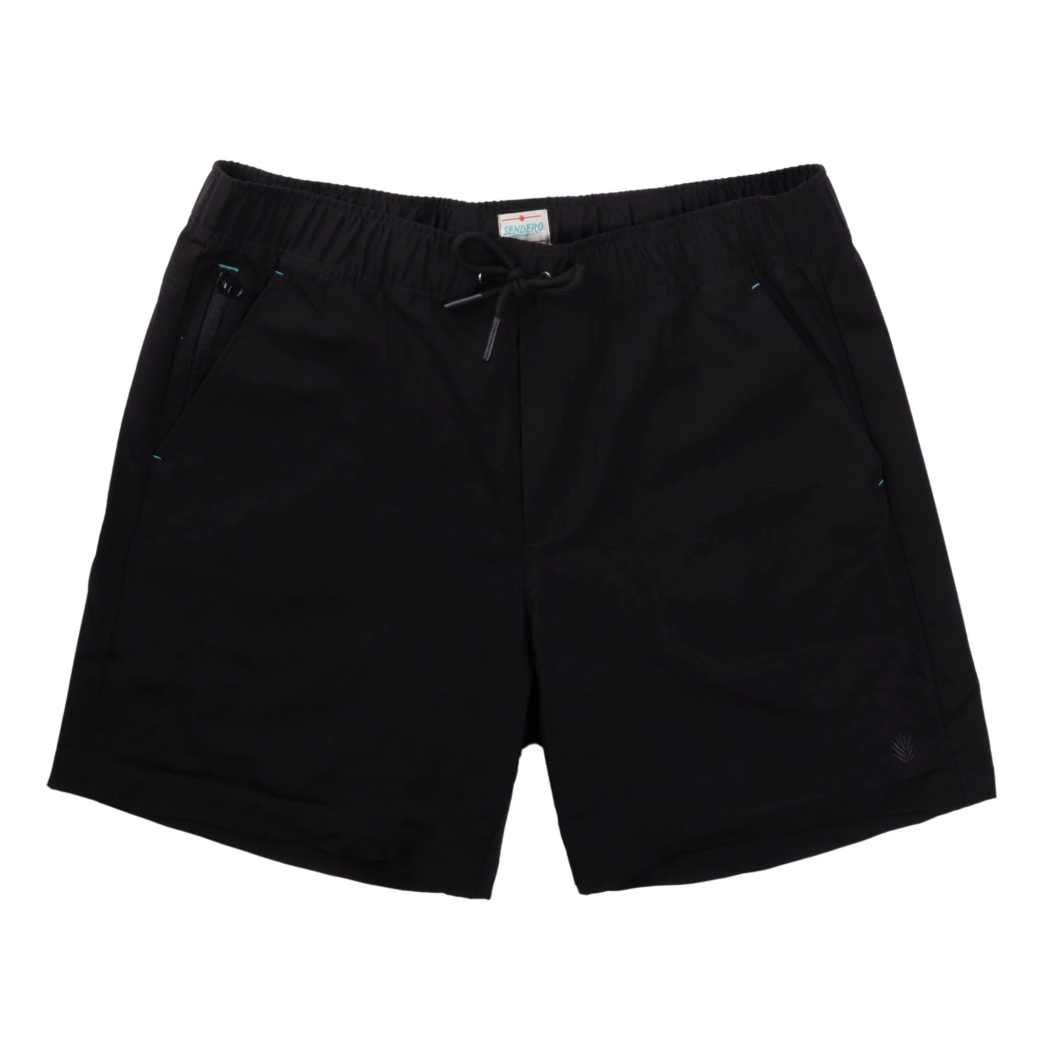 Bajada Hybrid Shorts - Black sold by Sendero Provisions CO