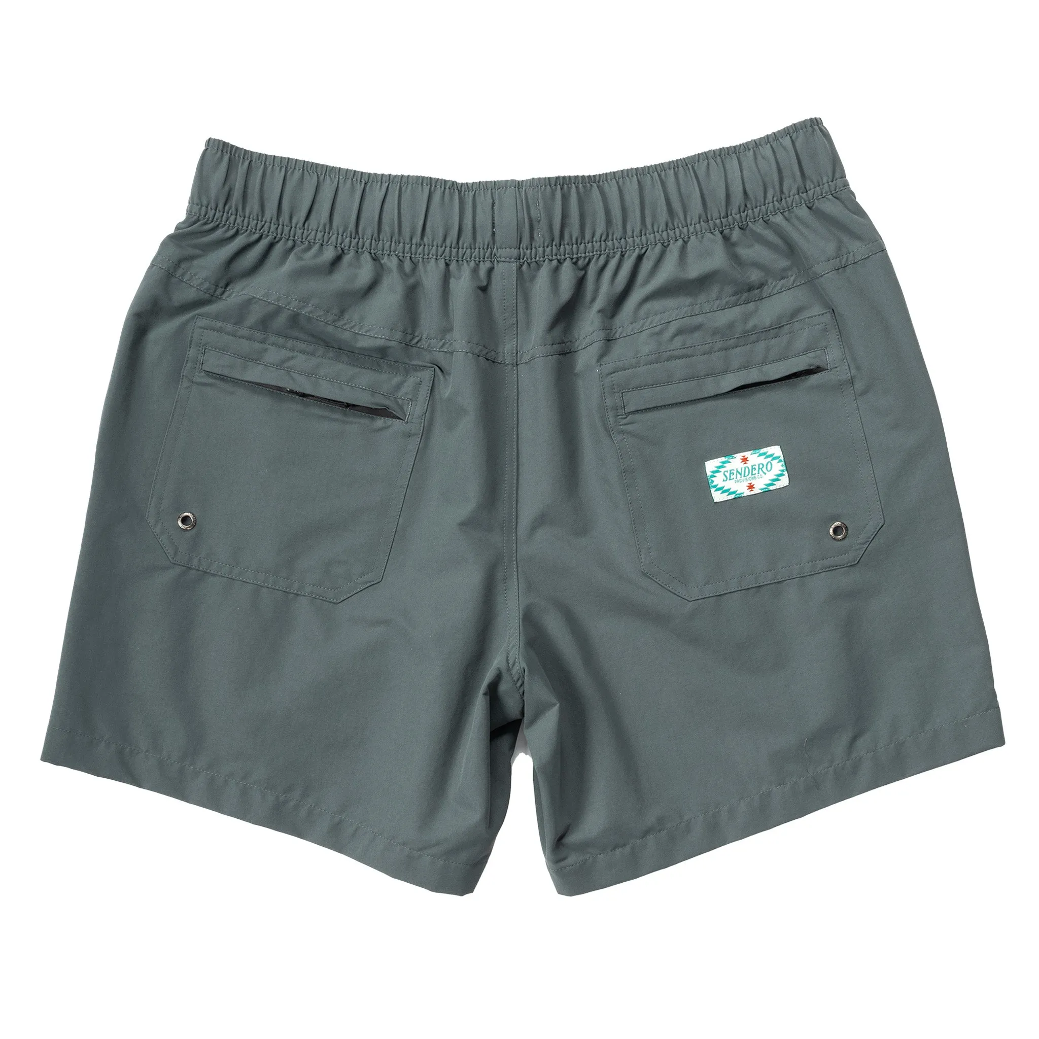 Bajada Hybrid Shorts - Slate sold by Sendero Provisions CO product image thumbnail 2