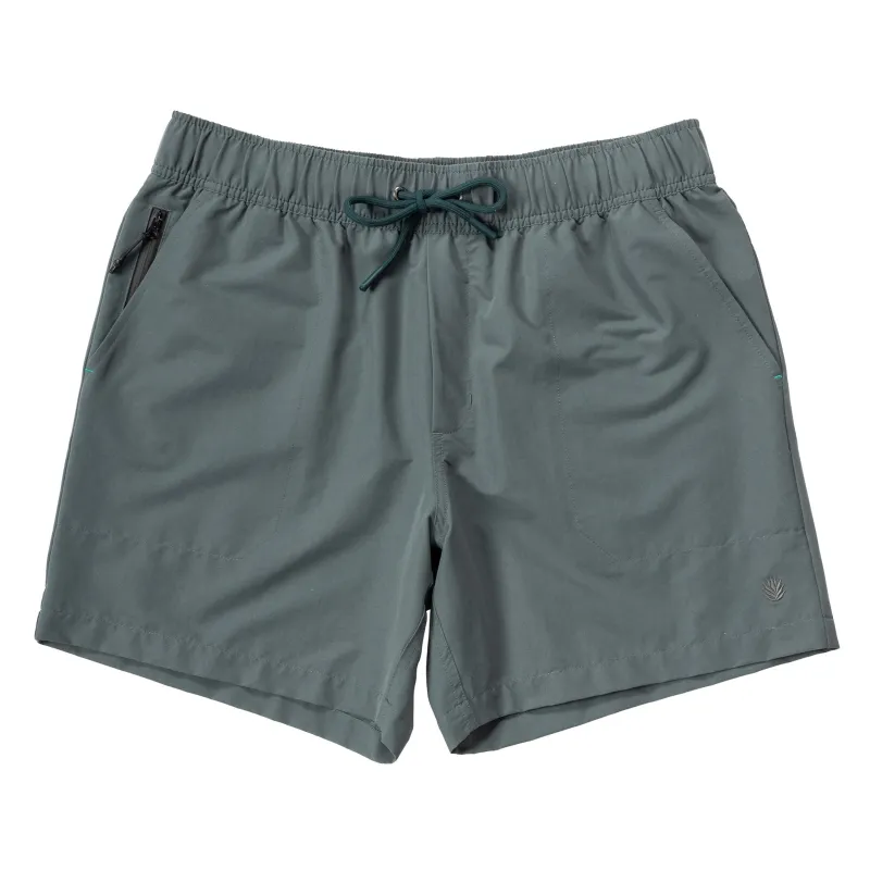 Bajada Hybrid Shorts - Slate made by Sendero Provisions CO