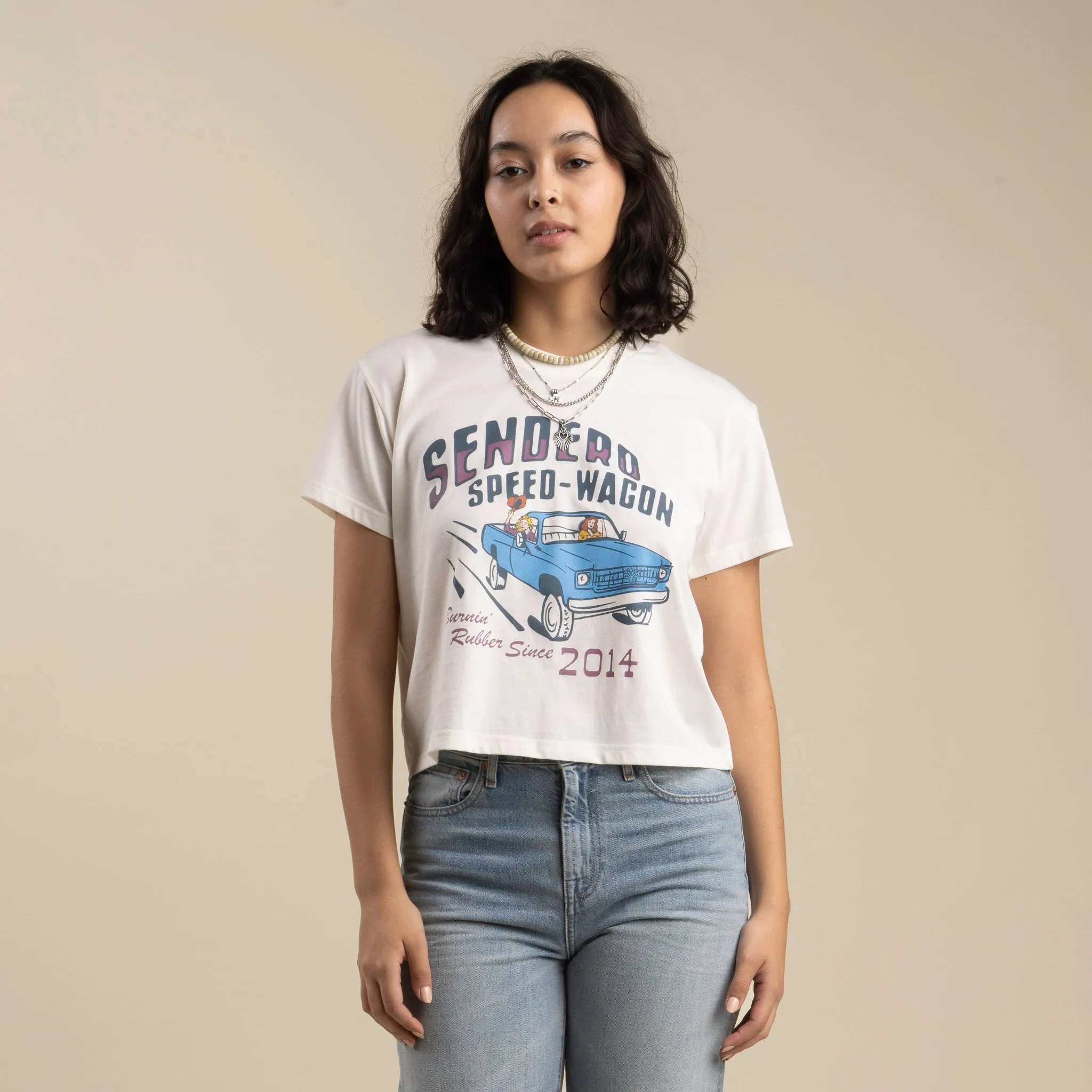 Speed Wagon Boxy Tee sold by Sendero Provisions CO product image thumbnail 2