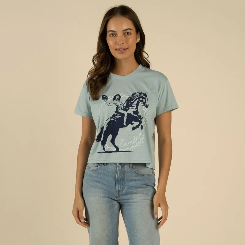 Palomino Boxy Tee made by Sendero Provisions CO