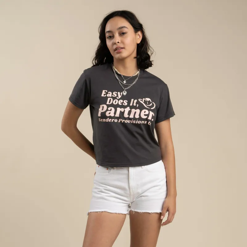 Easy Does It Boxy Tee made by Sendero Provisions CO