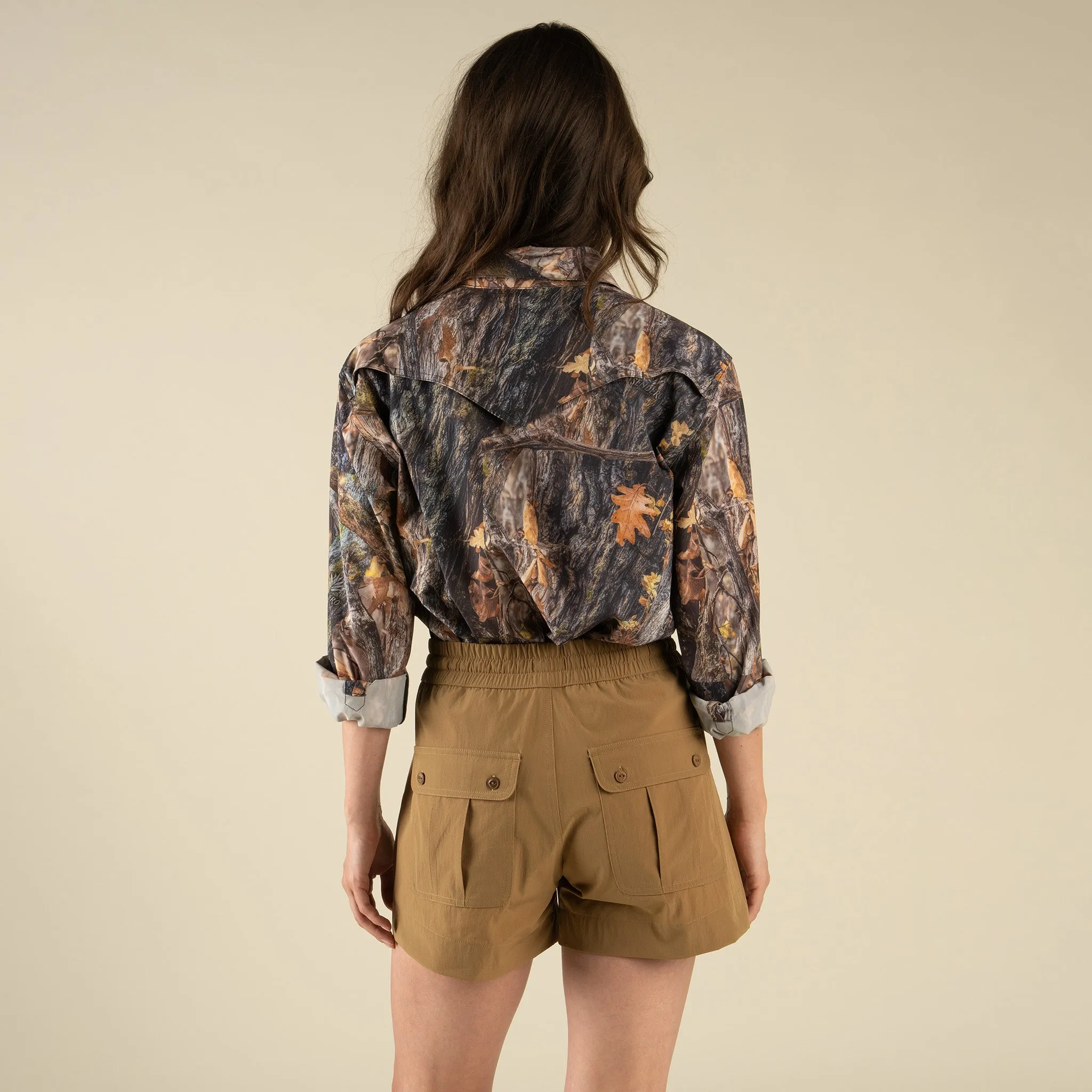 The Solaya Performance Short - Saddlebrush Brown sold by Sendero Provisions CO product image thumbnail 3