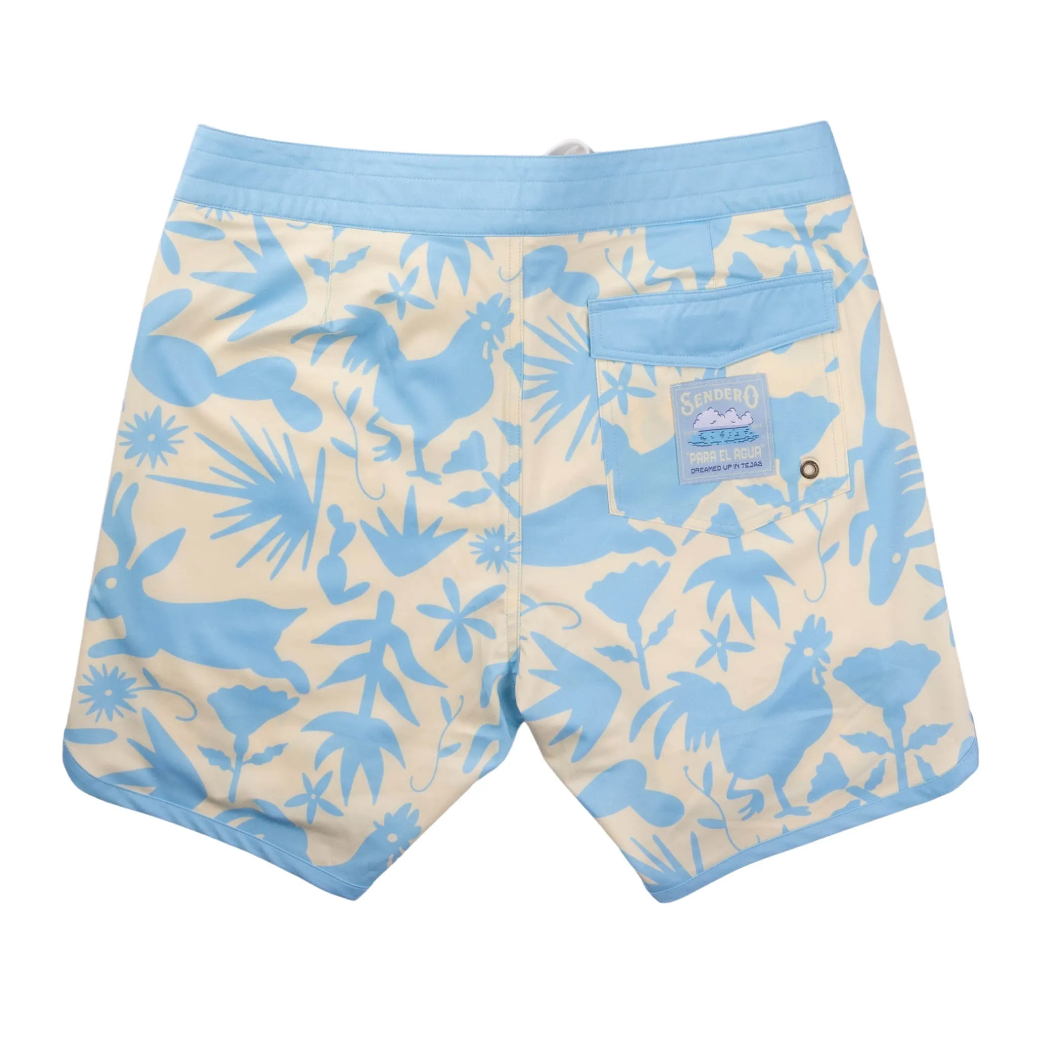 Point Bar Boardshorts - Otomi - Amarillo sold by Sendero Provisions CO product image thumbnail 4