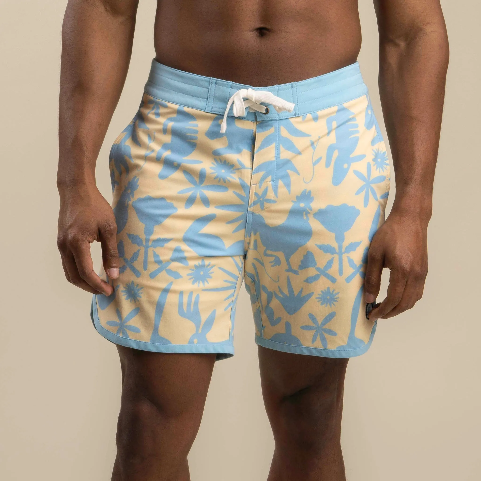Point Bar Boardshorts - Otomi - Amarillo sold by Sendero Provisions CO product image thumbnail 2