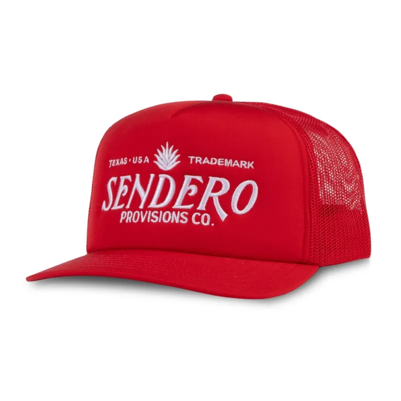 Logo Hat - Red made by Sendero Provisions CO