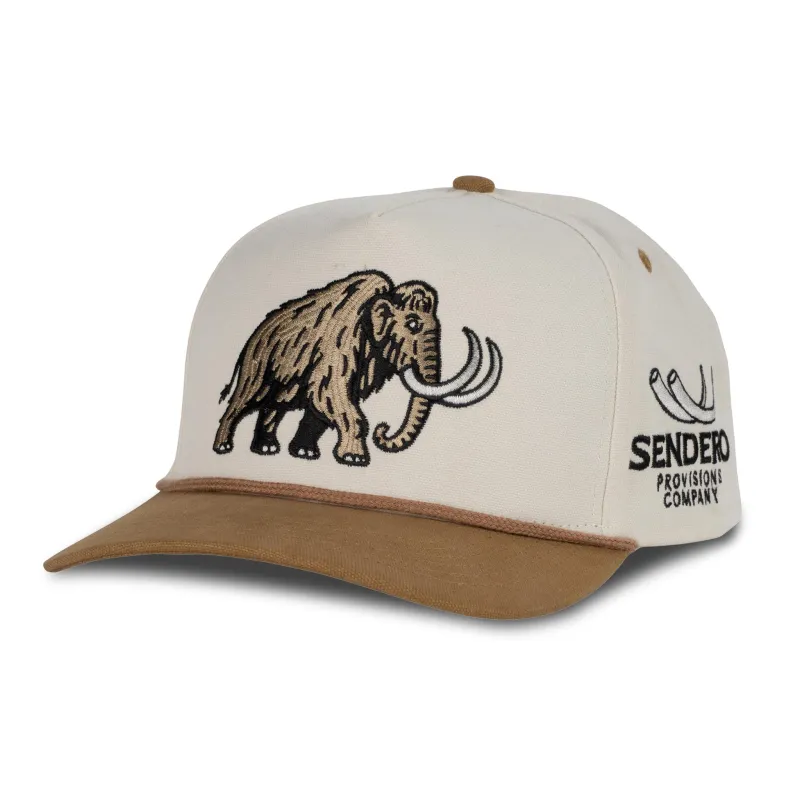 Mammoth Hat - White/Brown made by Sendero Provisions CO