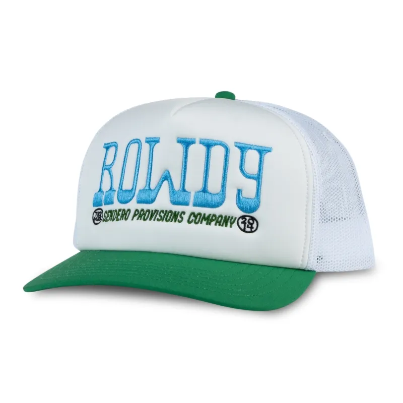 Rowdy Hat - Blue/Green made by Sendero Provisions CO