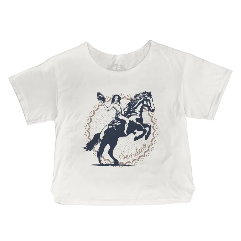 Palomino Basic Tee - Vintage White made by Sendero Provisions CO