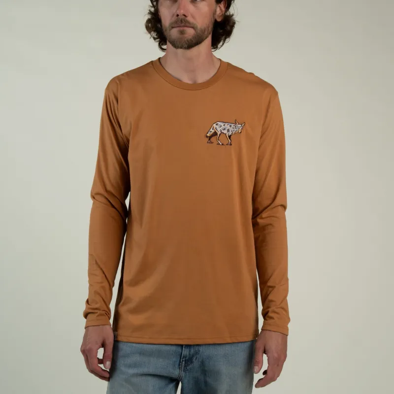 Coyote Long Sleeve T-Shirt - Meerkat made by Sendero Provisions CO