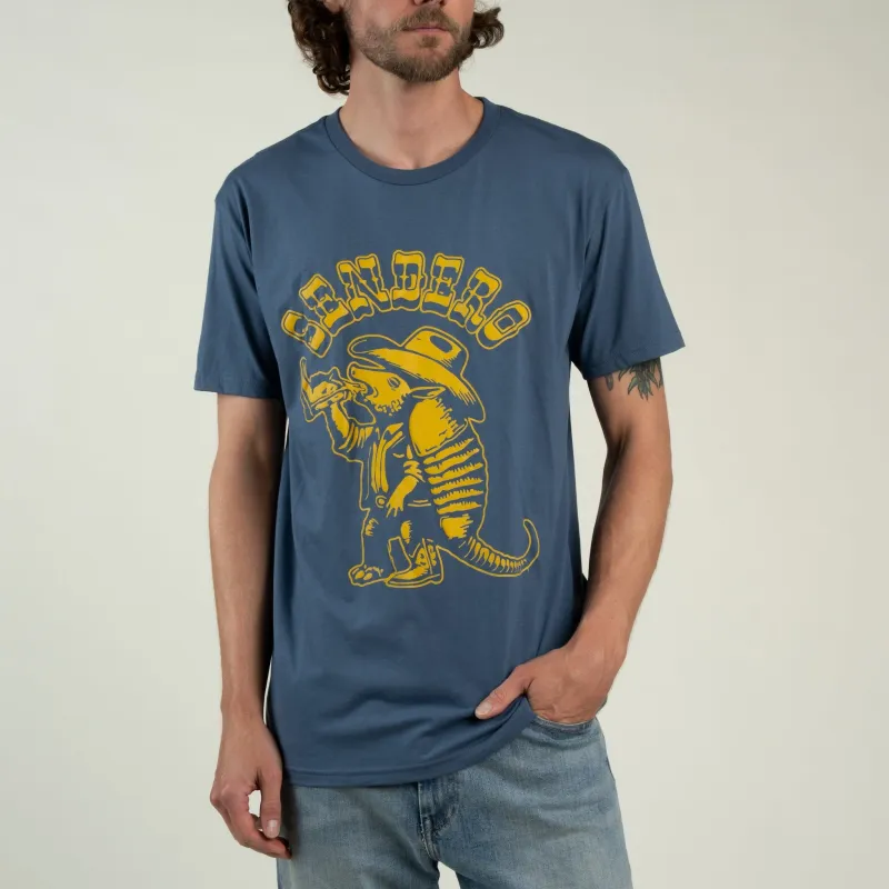 Armadillo T-Shirt - Navy made by Sendero Provisions CO