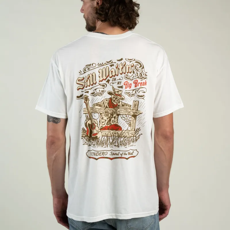 Big Break T-Shirt - White made by Sendero Provisions CO