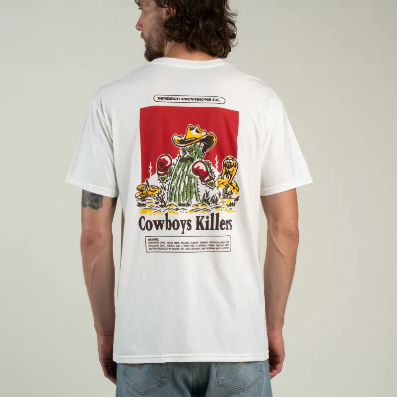 Cowboy Killers T-Shirt - Vintage White made by Sendero Provisions CO