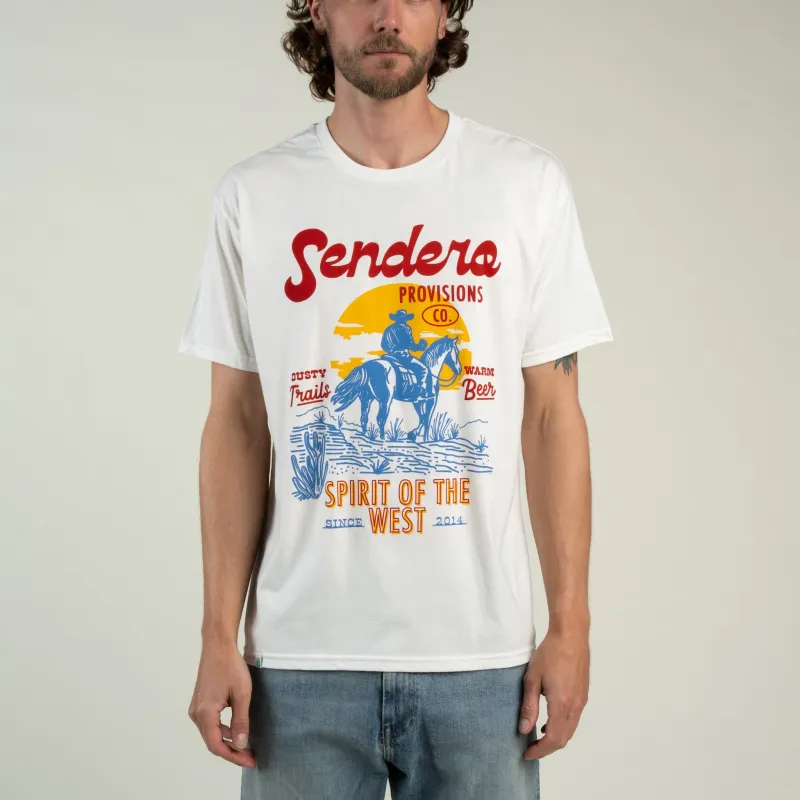 Dusty Trail T-Shirt - Vintage White  - Vintage White made by Sendero Provisions CO