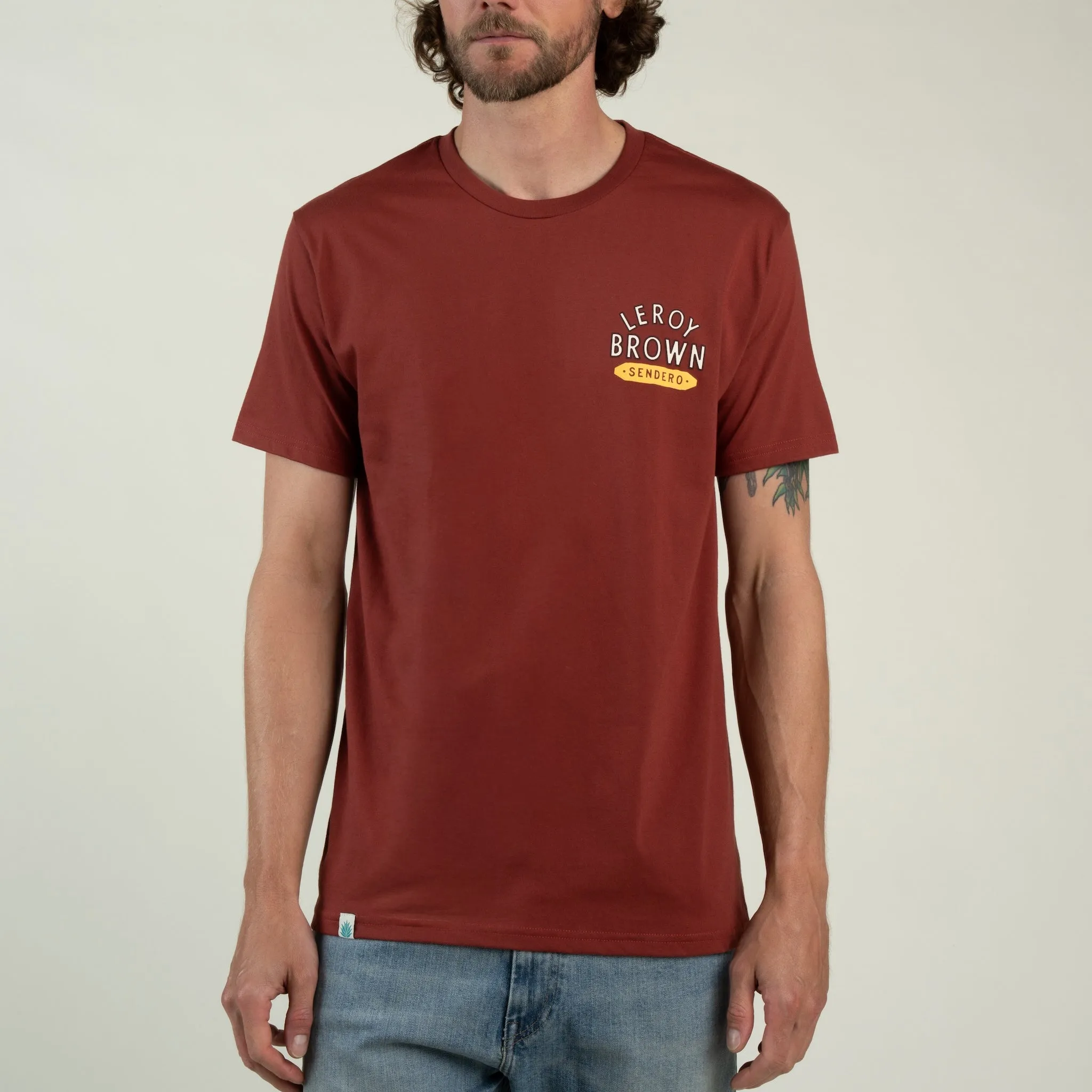 Leroy Brown T-Shirt - Warm Red sold by Sendero Provisions CO product image thumbnail 3
