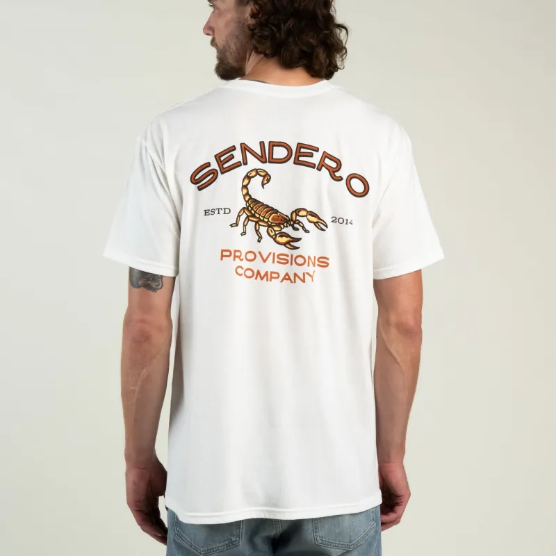 Scorpion T-Shirt - Vintage White made by Sendero Provisions CO