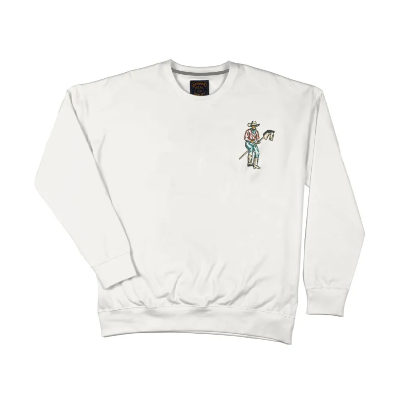 Stick Horse Sweatshirt - Vintage White made by Sendero Provisions CO