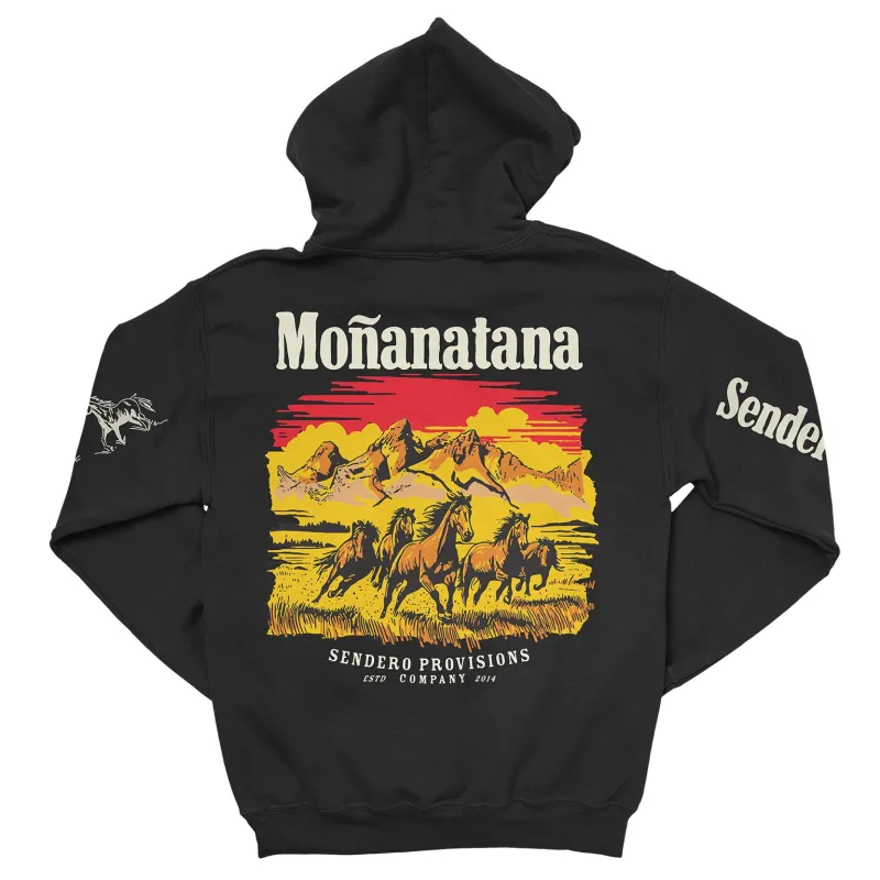 Monanatana Hoodie - Black made by Sendero Provisions CO