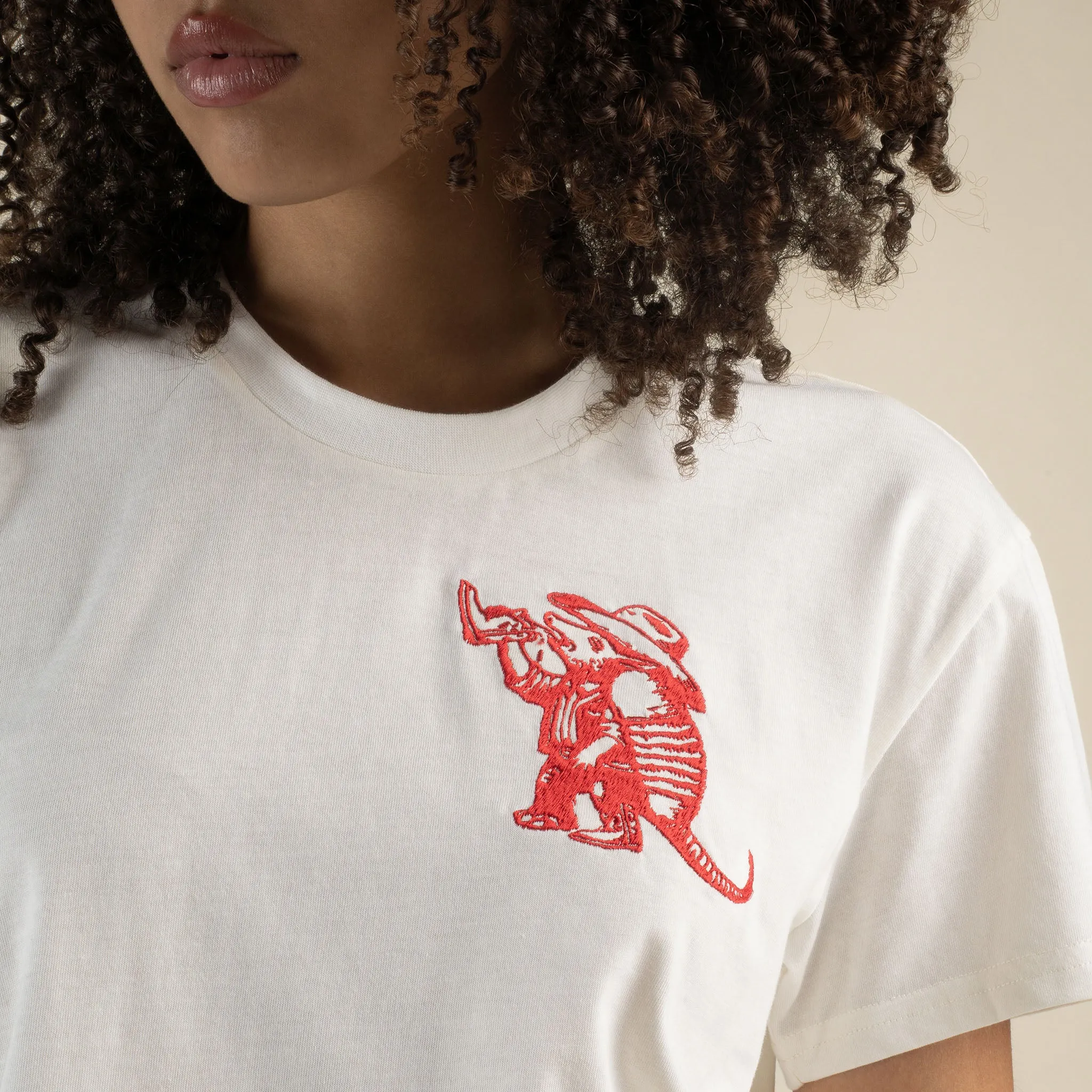 Armadillo Boxy Tee - Vintage White sold by Sendero Provisions CO product image thumbnail 3