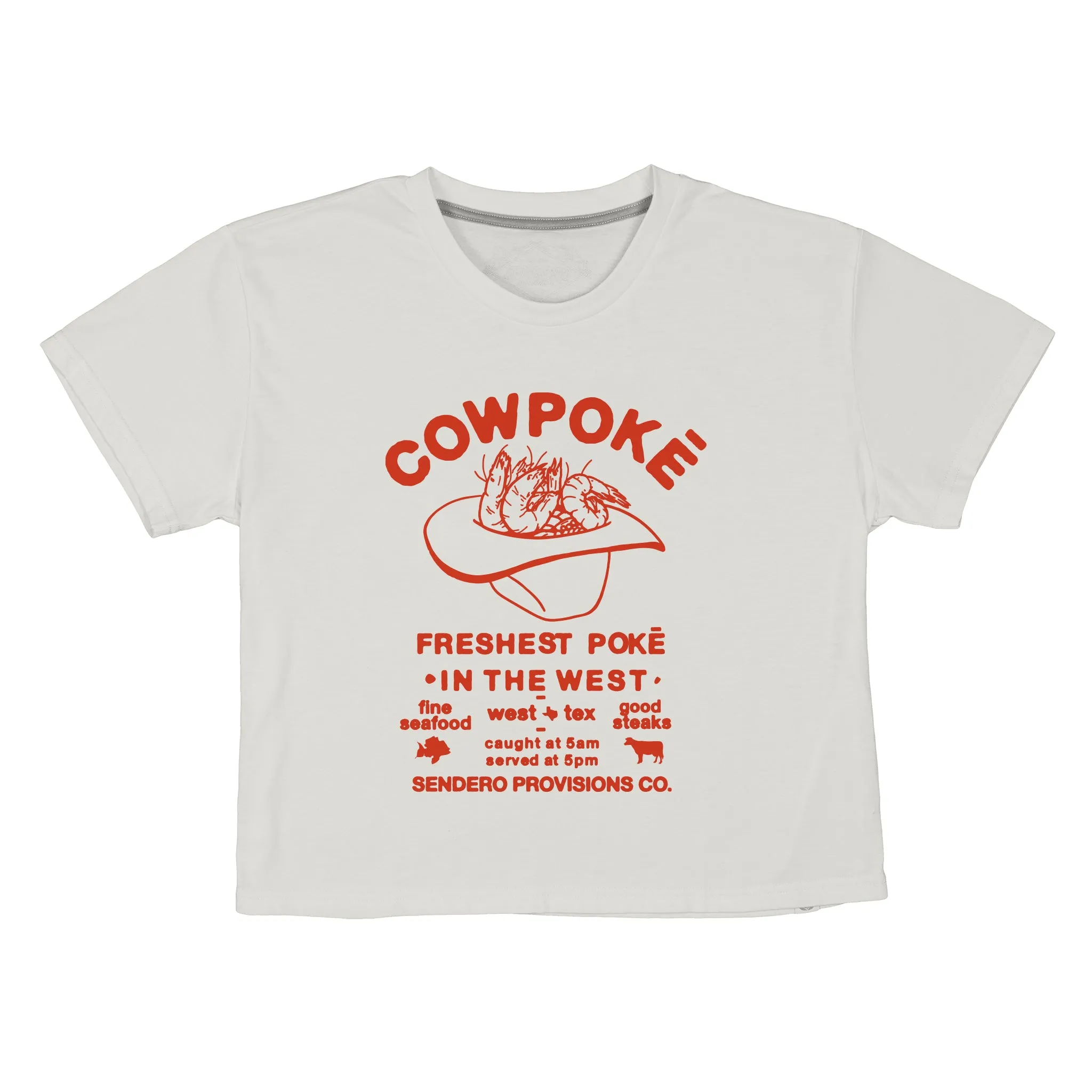 Cowpoke Boxy Tee - Vintage White sold by Sendero Provisions CO product image thumbnail 3