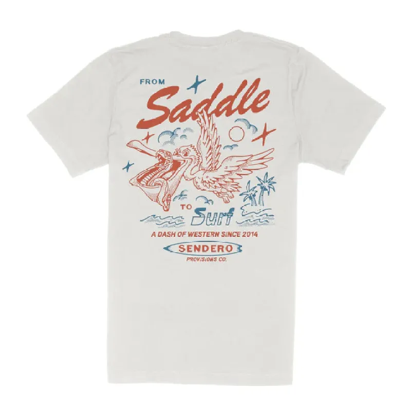 Saddle to Surf T-Shirt made by Sendero Provisions CO